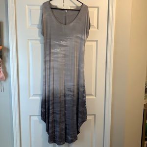 Gray Maxi Dress